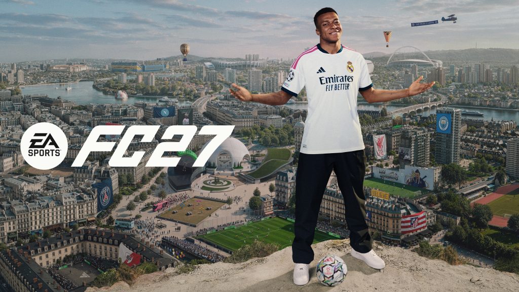 کاور رسمی بازی EA Sports FC 27 با کیلیان امباپه
