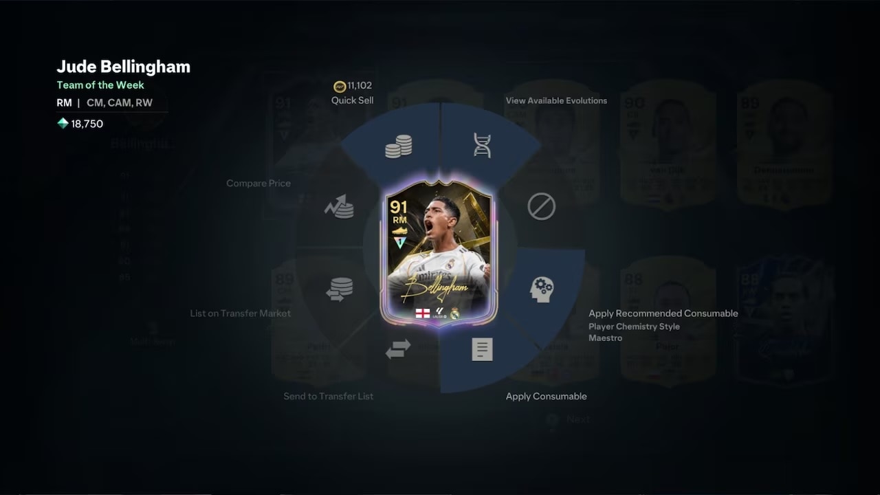 کارت‌های هولوگرافیک در آلتیمیت تیم FC 27
