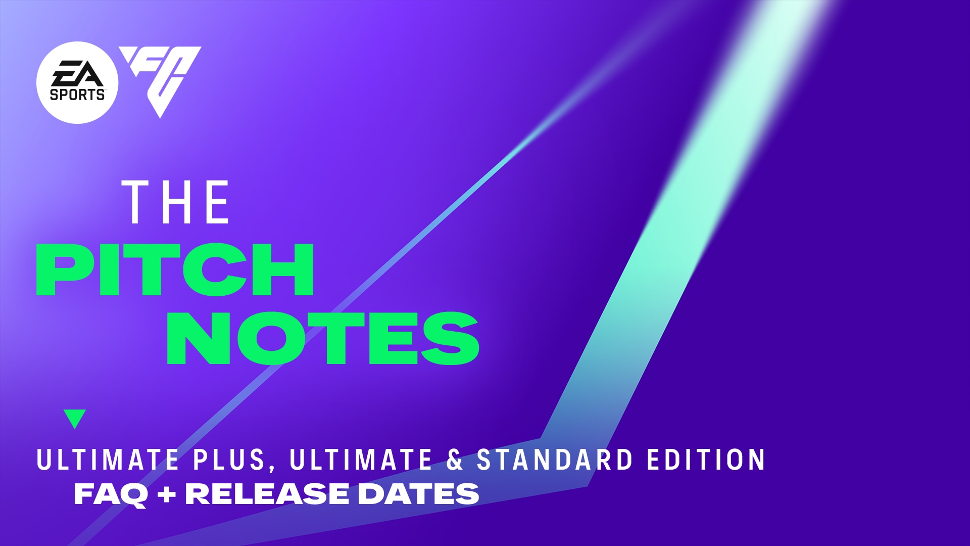 گرافیک رسمی Pitch Notes بازی FC 27