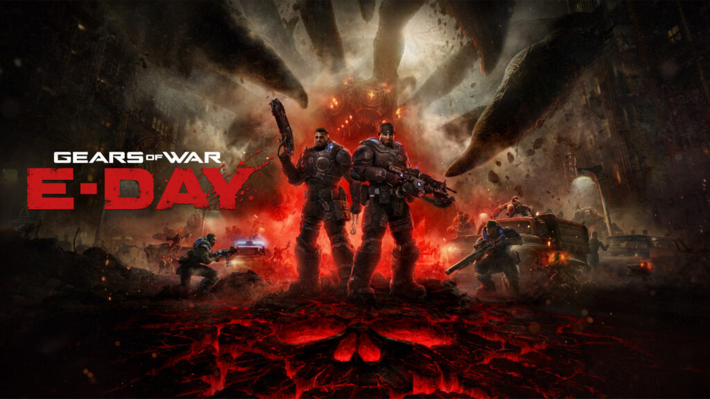 کاور رسمی بازی Gears of War: E-Day