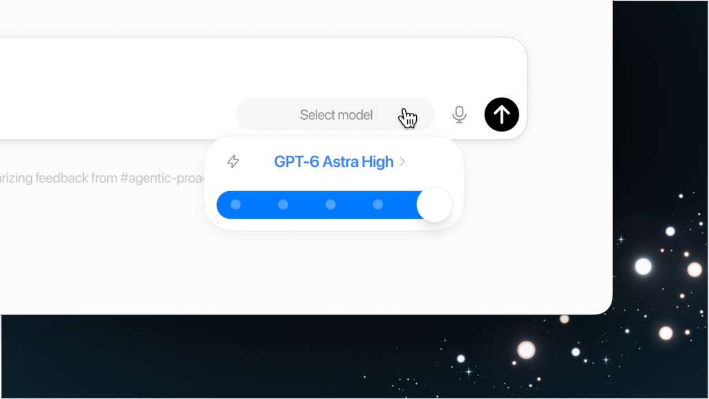 تصویر رسمی معرفی مدل GPT-6 Astra توسط اوپن‌ای‌آی