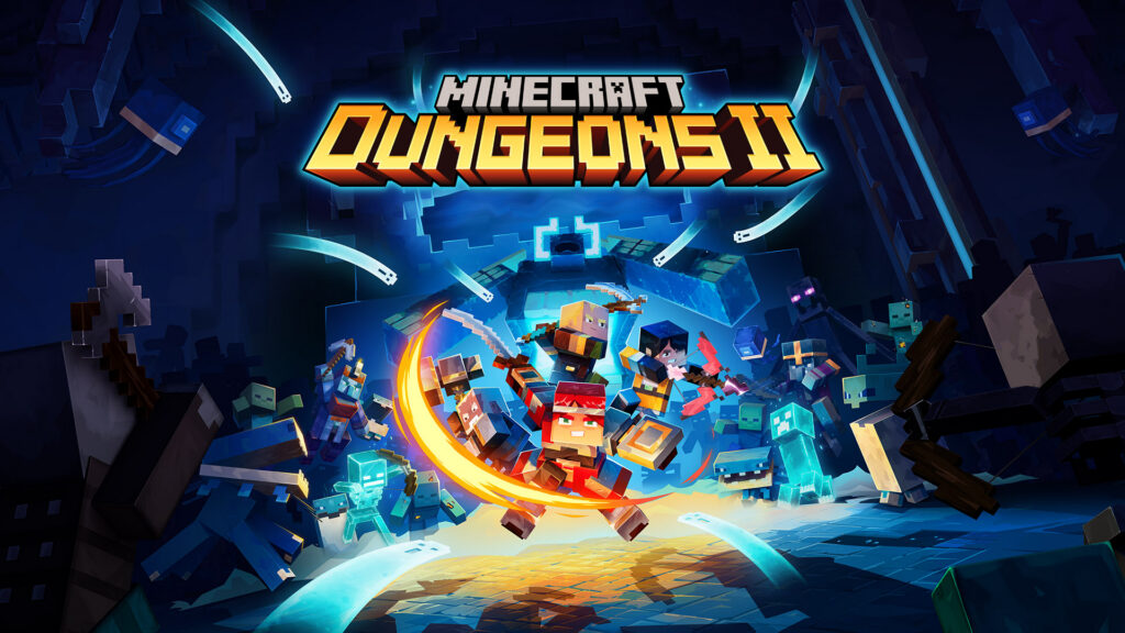 کاور رسمی بازی Minecraft Dungeons II